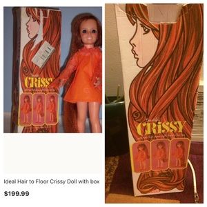 1960s Beautiful Crissy doll
